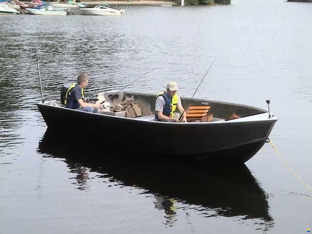 Aluminiumboot Fischerboot
