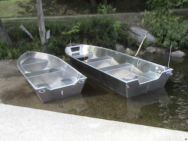 Aluminiumboot Fischerboot