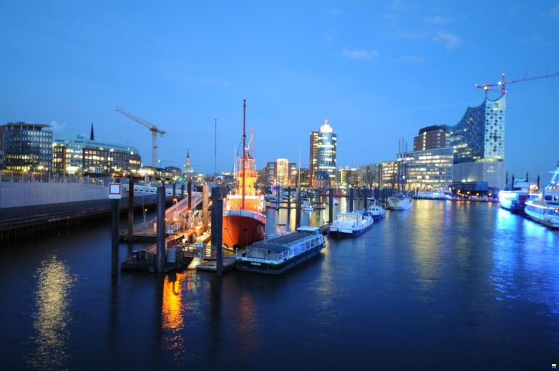 Komfortables Wohnschiff