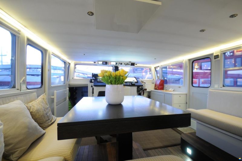 Komfortables Wohnschiff