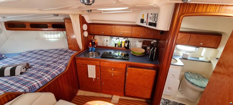 Bavaria 32 Sport + 3 ft Badeplattform, full LED