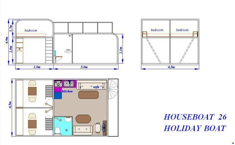 Houseboat Holiday Boat HB 39