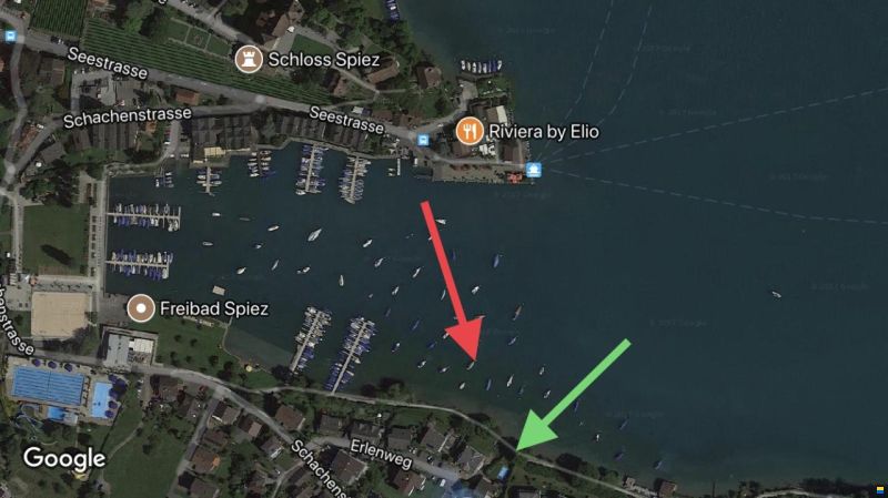 Boje in der Spiezer Bucht zu vermieten