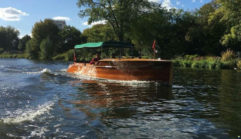 Faul Mahagoni Backdeck-Runabout "LIDO"