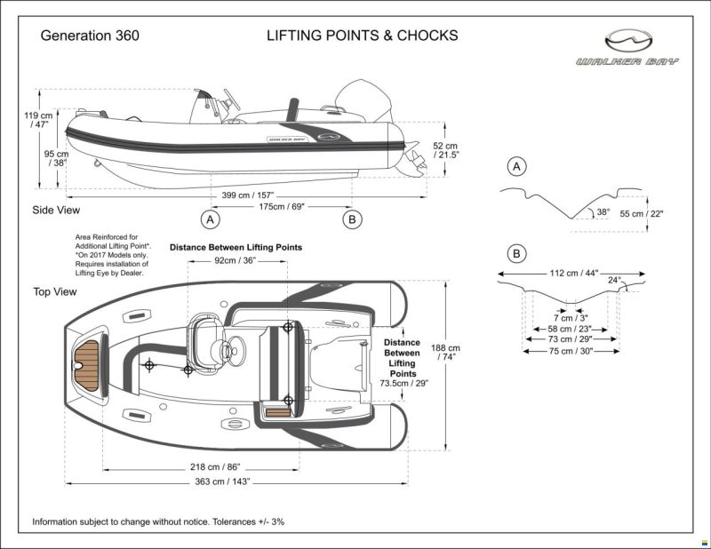 Walker Bay Tender Generation 360 DLX
