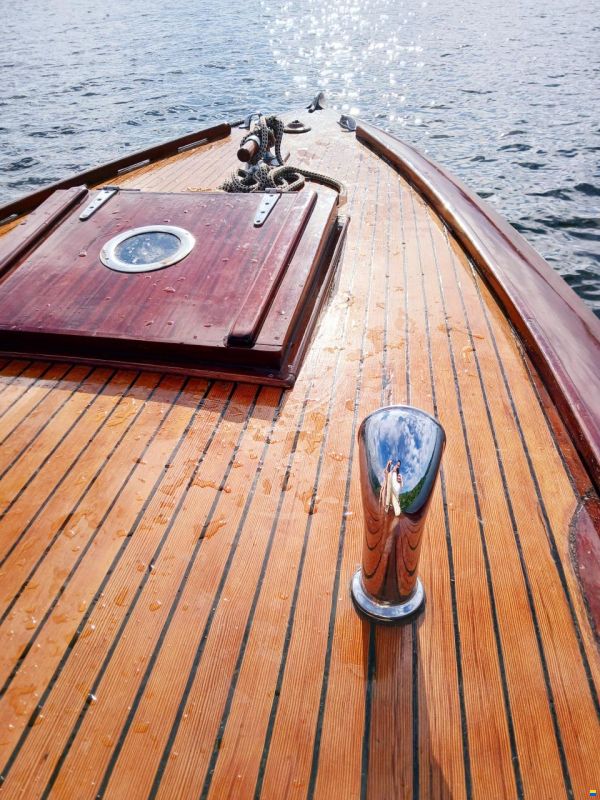 Pettersson Backdecker Mahagoni Oldtimer