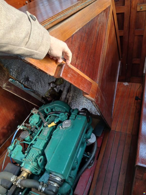 Pettersson Backdecker Mahagoni Oldtimer