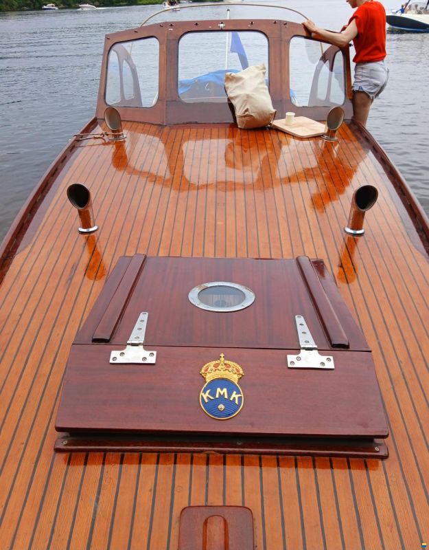 Pettersson Backdecker Mahagoni Oldtimer