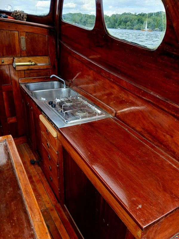 Pettersson Backdecker Mahagoni Oldtimer