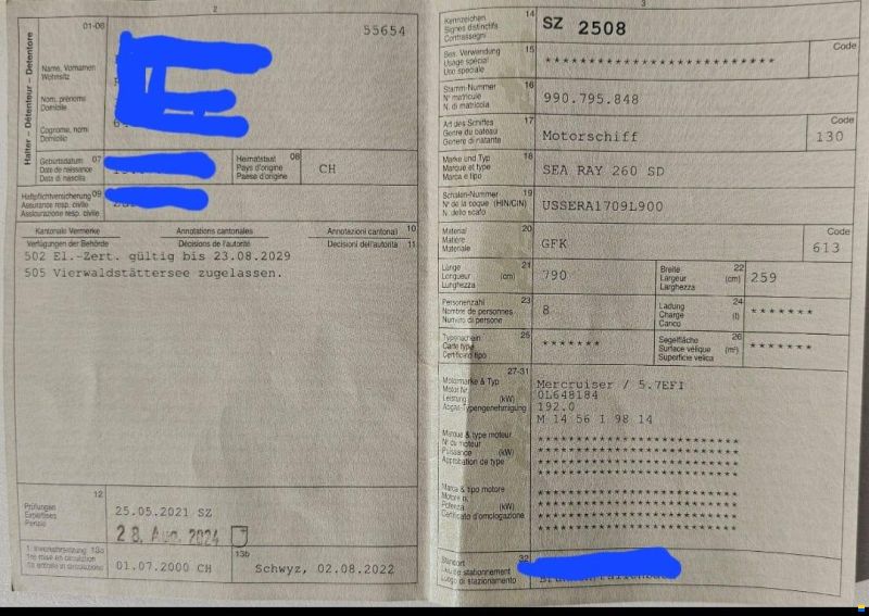 Sea Ray Sundancer 260 SD