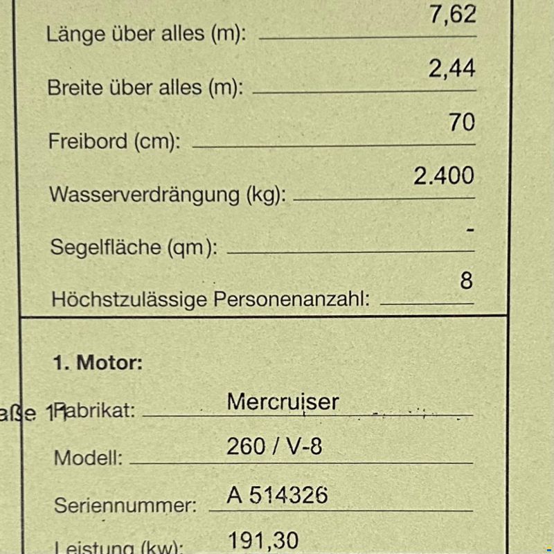 Sea Ray - Sundancer 250