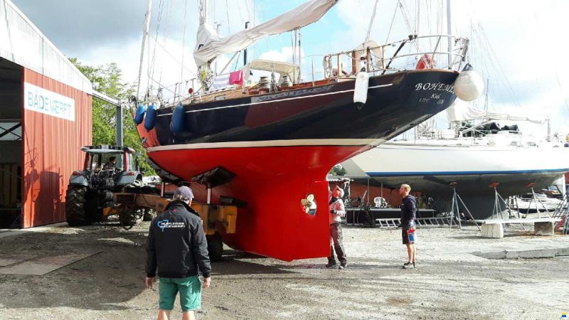 Sparkman and Stephens Classic Sailing Yacht