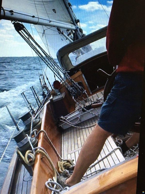 Sparkman and Stephens Classic Sailing Yacht