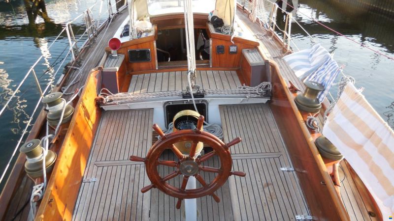 Sparkman and Stephens Classic Sailing Yacht