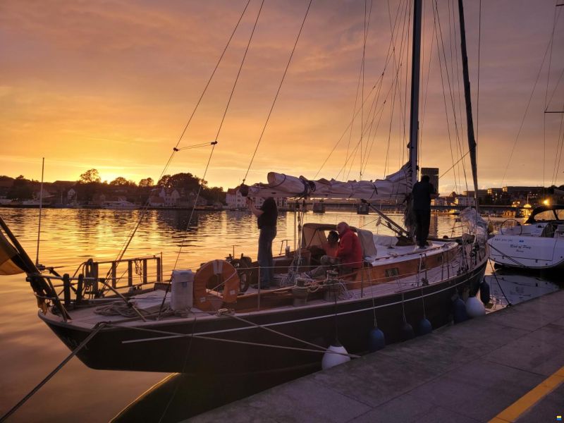 Sparkman and Stephens Classic Sailing Yacht