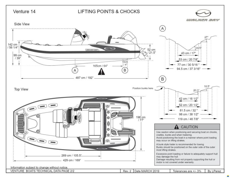 Walker Bay Tender Venture 14