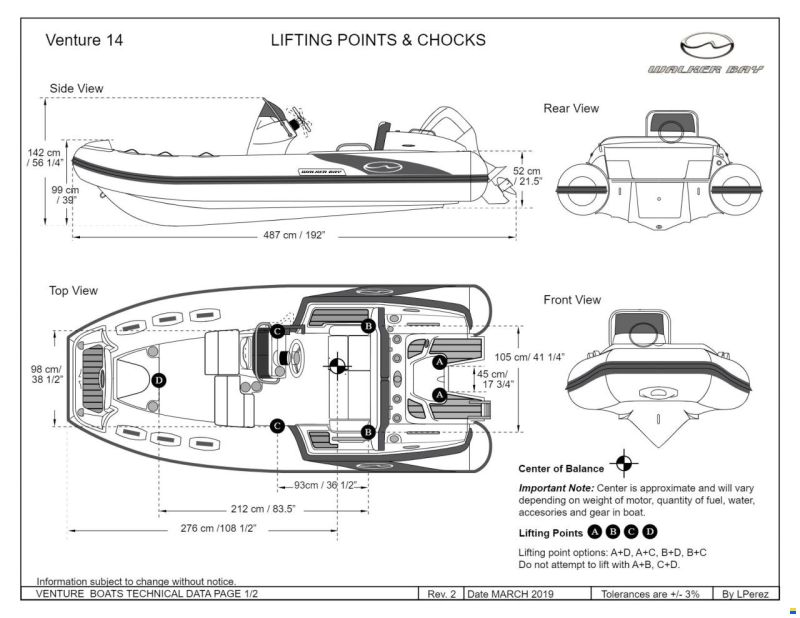 Walker Bay Tender Venture 14