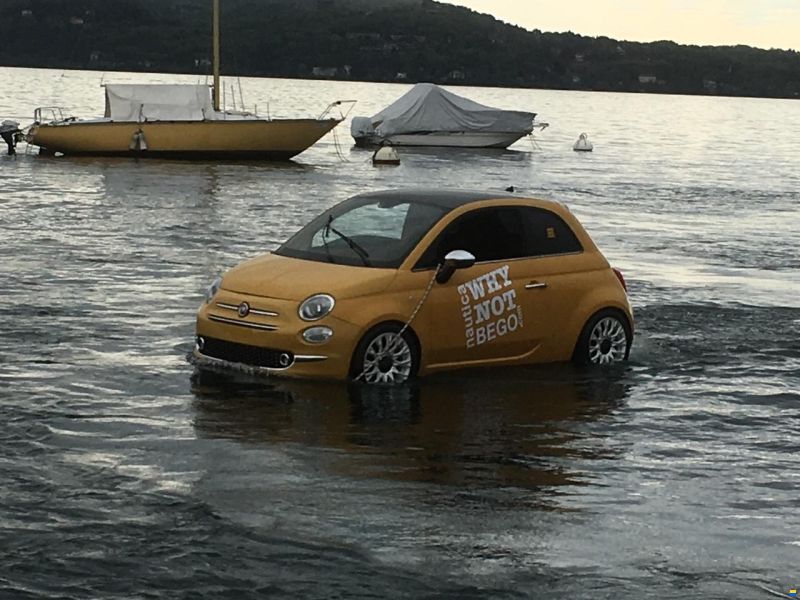 BRP FIAT 500 SEADOO JET BOAT