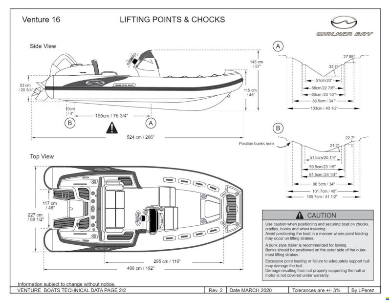 Walker Bay Tender Venture 16