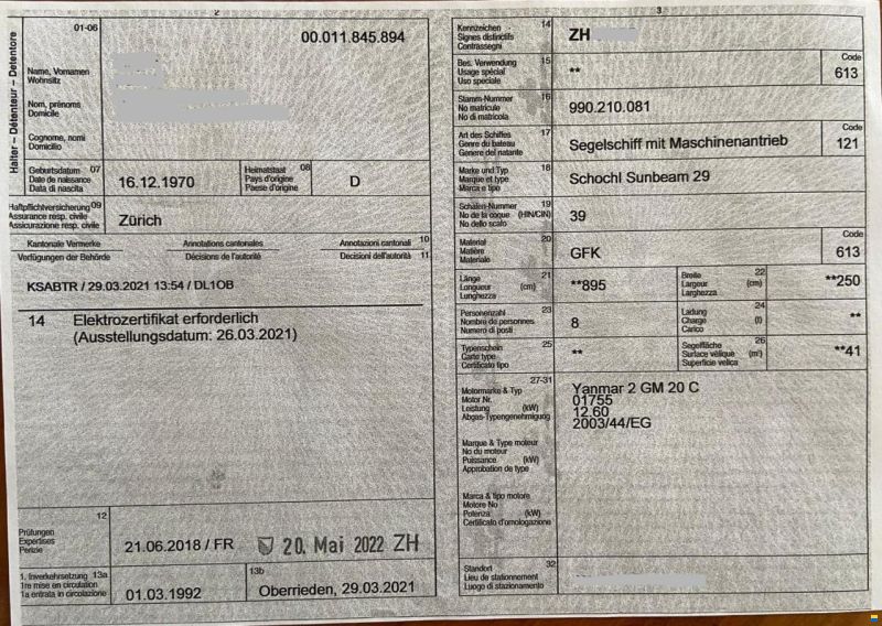 Schöchl Sunbeam 29