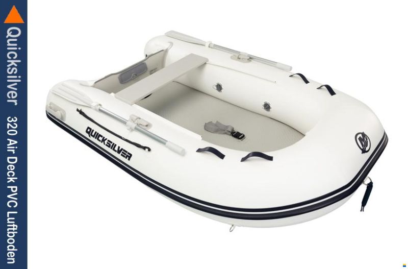 Quicksilver Inflatables 320 Air Deck PVC Luftboden
