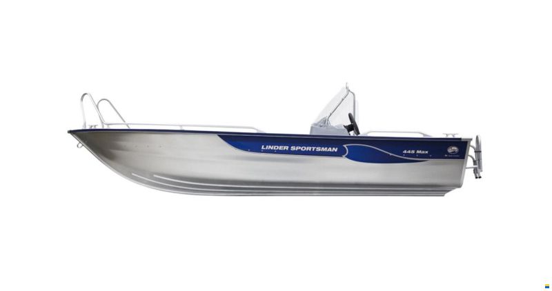 Linder Sportsman 445 MAX + Garmin 9" GPS blank