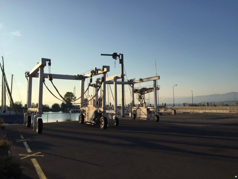 Winterlager in der Halle