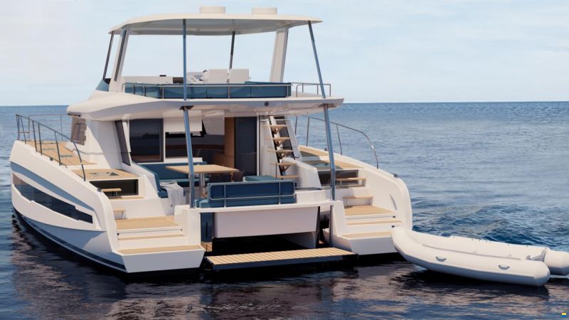 Cervetti 44 Catamaran Power