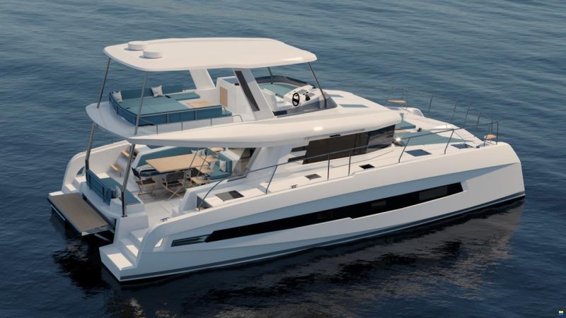 Cervetti 44 Catamaran Power