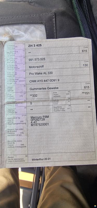 Prowake AL 330+Mercury 6PS