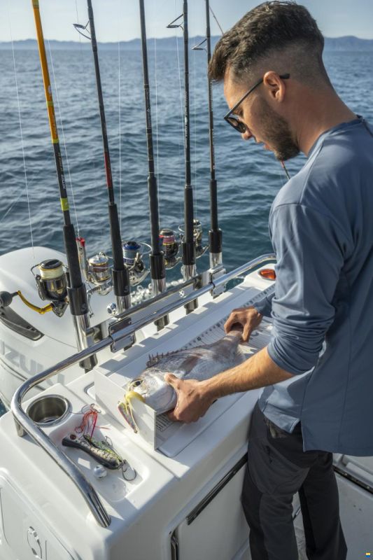 Beneteau Antares 8 Fishing