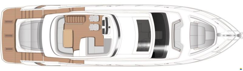 Princess S60 Süsswasser/Freshwater boat