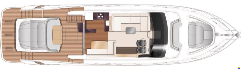 Princess S60 Süsswasser/Freshwater boat