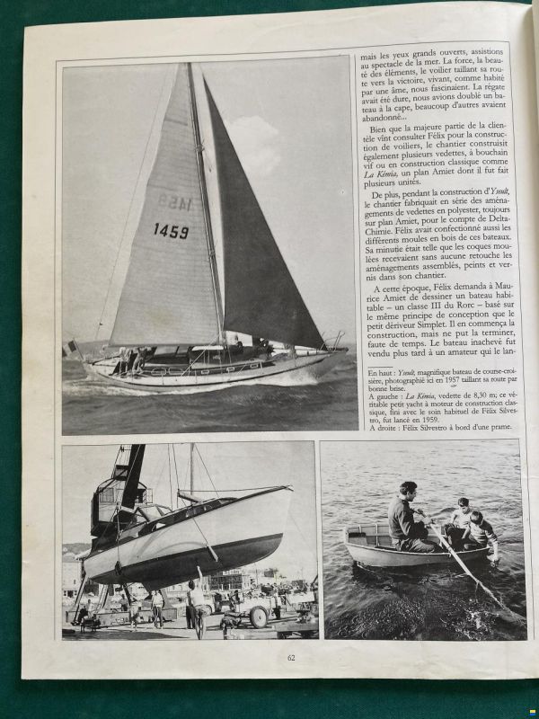 Voilier course-croisière & régates
