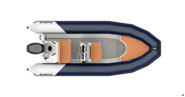 Bombard SunRider 550 Blue Story