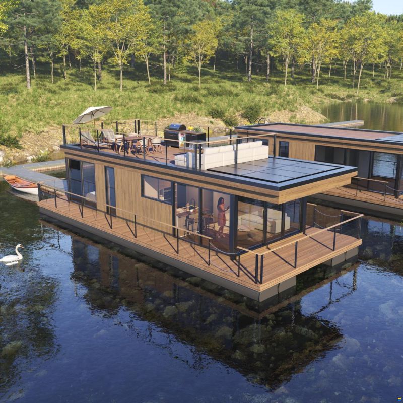 LakeLife Family Deluxe Large Houseboat