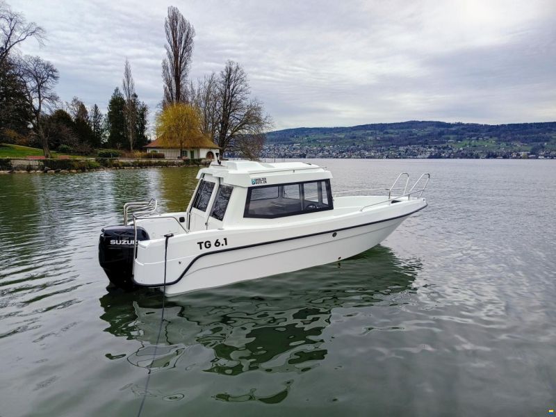 TG Boat 6.1 Kabinenboot mit Schiebedach