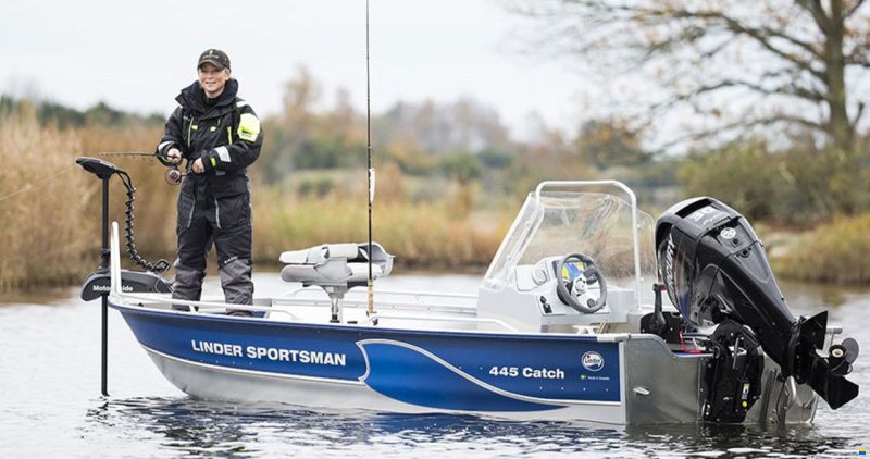 Linder Sportsman 445 Catch inkl. Garmin 9" GPS