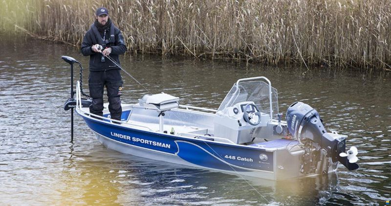 Linder Sportsman 445 Catch inkl. Garmin 9" GPS
