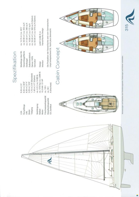 Hanse 315