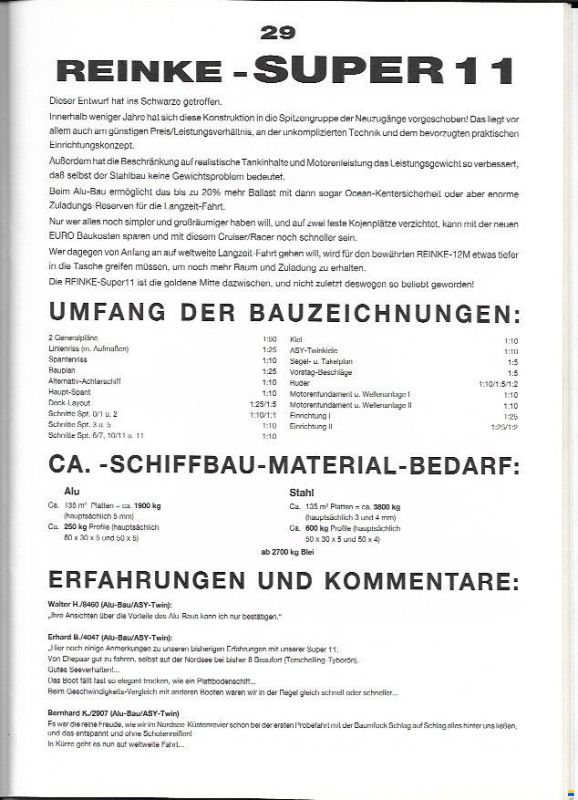 Reinke Super 11