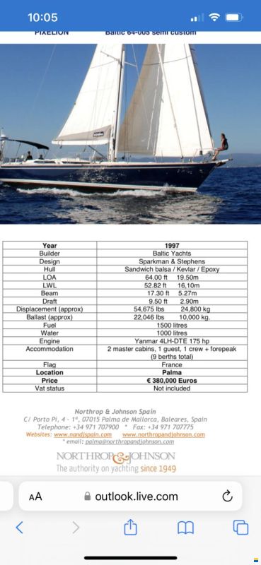 Baltic Sales Yacht image