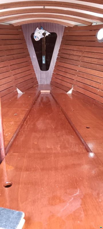 Holzmotorboot De Baron Grou