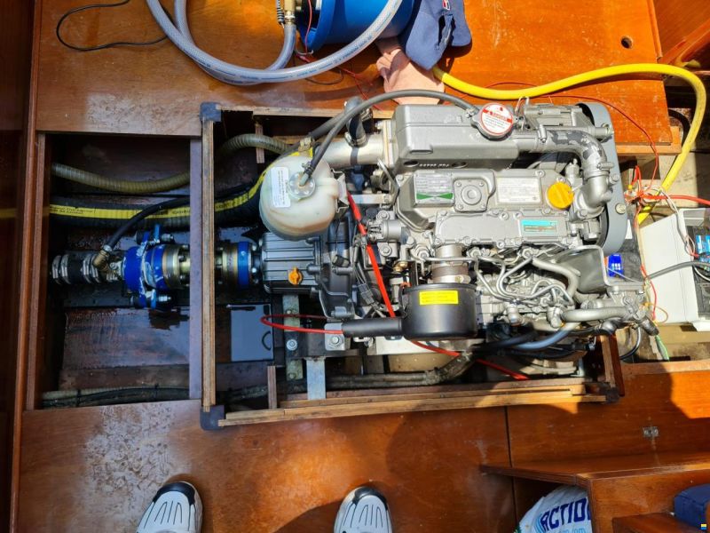 Holzmotorboot De Baron Grou
