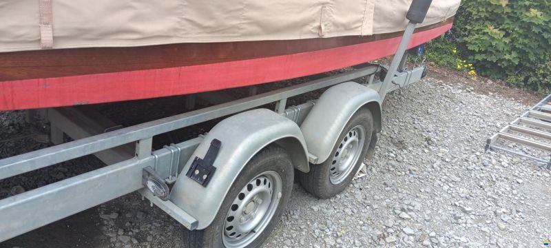 Holzmotorboot De Baron Grou
