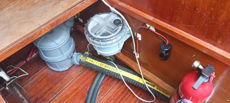 Holzmotorboot De Baron Grou