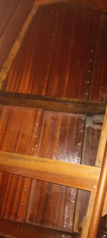 Holzmotorboot De Baron Grou
