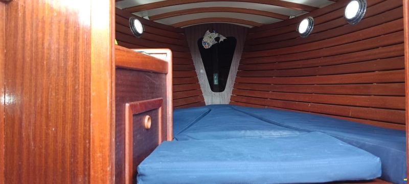 Holzmotorboot De Baron Grou