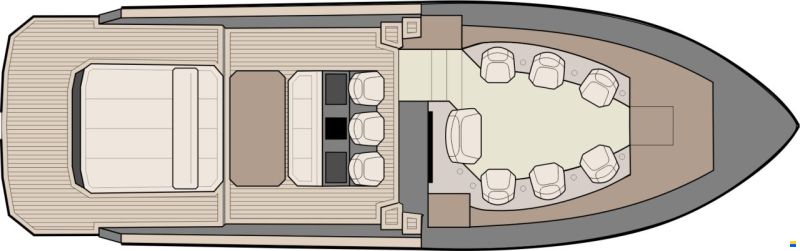Focus Motor Yacht 37 mit LP Lago Maggiore/Bodensee