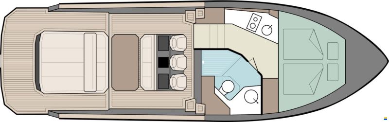 Focus Motor Yacht 37 mit LP Lago Maggiore/Bodensee